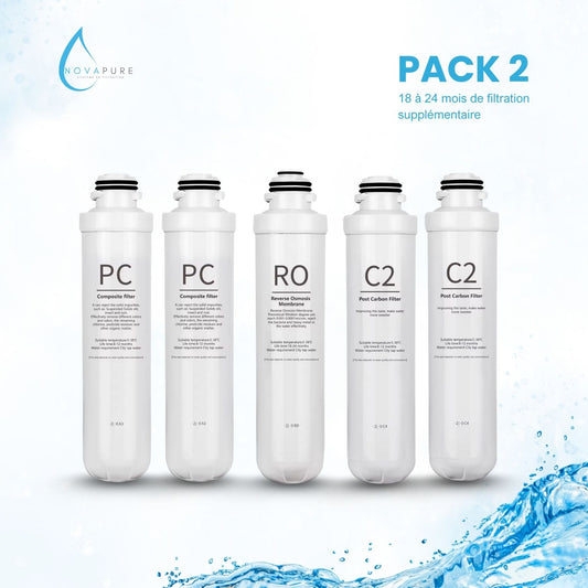 Pack 24 mois de filtration supplémentaire